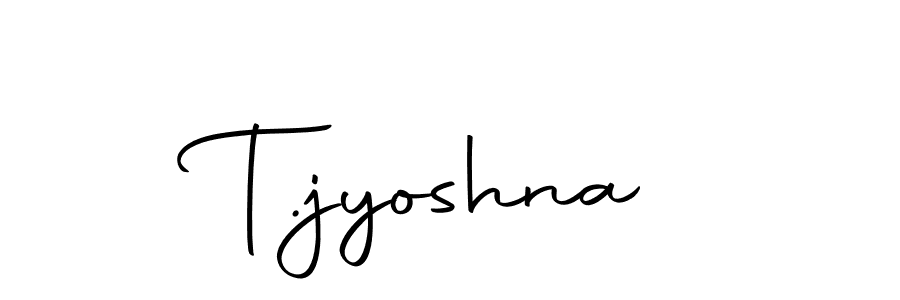 Make a beautiful signature design for name T.jyoshna. Use this online signature maker to create a handwritten signature for free. T.jyoshna signature style 10 images and pictures png