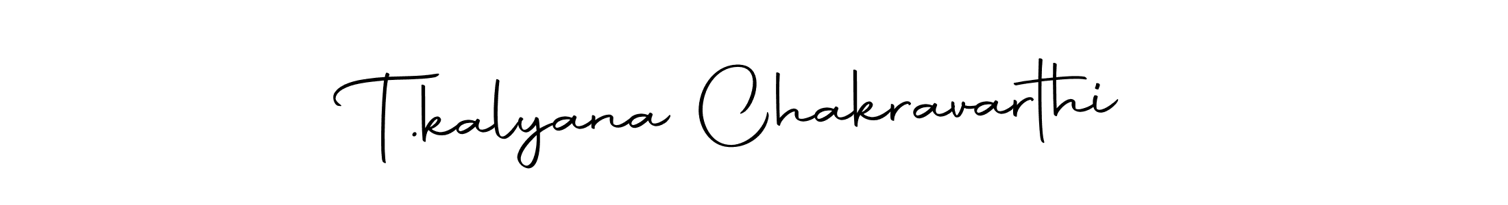 How to make T.kalyana Chakravarthi signature? Autography-DOLnW is a professional autograph style. Create handwritten signature for T.kalyana Chakravarthi name. T.kalyana Chakravarthi signature style 10 images and pictures png