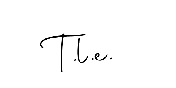 How to Draw T.l.e. signature style? Autography-DOLnW is a latest design signature styles for name T.l.e.. T.l.e. signature style 10 images and pictures png