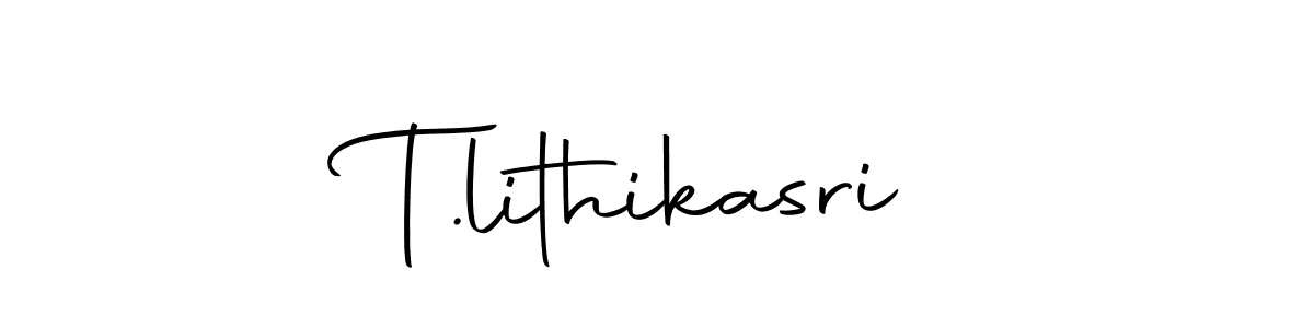 You can use this online signature creator to create a handwritten signature for the name T.lithikasri. This is the best online autograph maker. T.lithikasri signature style 10 images and pictures png