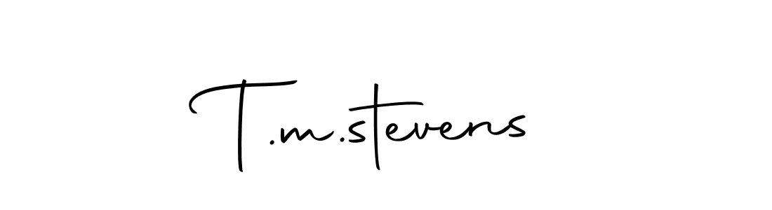 You can use this online signature creator to create a handwritten signature for the name T.m.stevens. This is the best online autograph maker. T.m.stevens signature style 10 images and pictures png