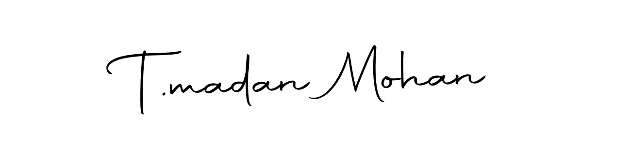 Here are the top 10 professional signature styles for the name T.madan Mohan. These are the best autograph styles you can use for your name. T.madan Mohan signature style 10 images and pictures png