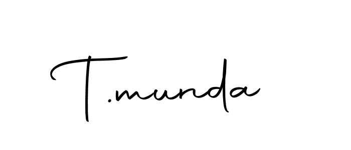 Similarly Autography-DOLnW is the best handwritten signature design. Signature creator online .You can use it as an online autograph creator for name T.munda. T.munda signature style 10 images and pictures png