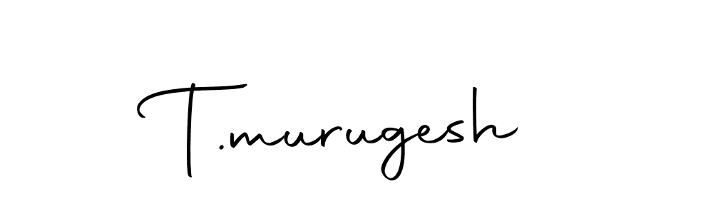 Similarly Autography-DOLnW is the best handwritten signature design. Signature creator online .You can use it as an online autograph creator for name T.murugesh. T.murugesh signature style 10 images and pictures png