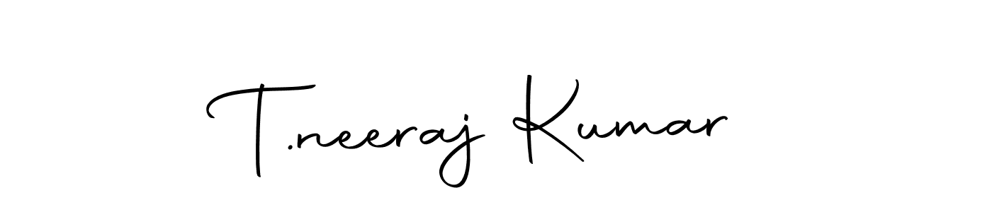 Make a short T.neeraj Kumar signature style. Manage your documents anywhere anytime using Autography-DOLnW. Create and add eSignatures, submit forms, share and send files easily. T.neeraj Kumar signature style 10 images and pictures png