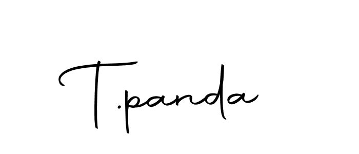 Make a beautiful signature design for name T.panda. With this signature (Autography-DOLnW) style, you can create a handwritten signature for free. T.panda signature style 10 images and pictures png