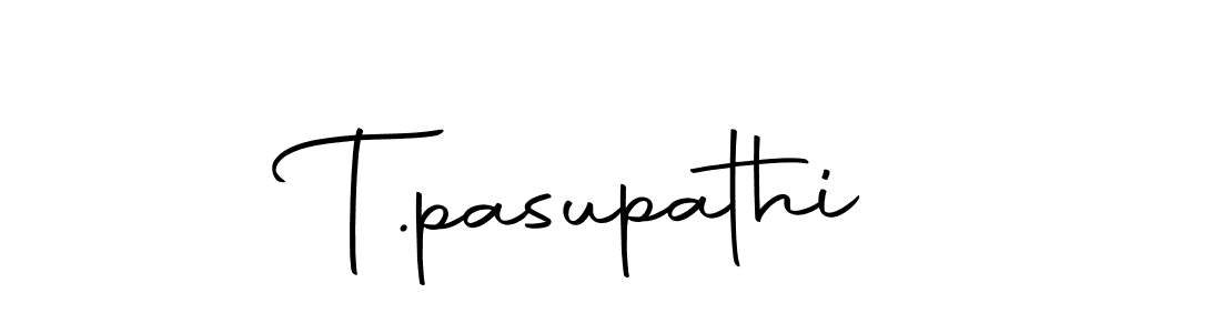 How to make T.pasupathi name signature. Use Autography-DOLnW style for creating short signs online. This is the latest handwritten sign. T.pasupathi signature style 10 images and pictures png