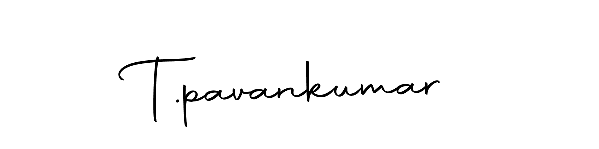 Create a beautiful signature design for name T.pavankumar. With this signature (Autography-DOLnW) fonts, you can make a handwritten signature for free. T.pavankumar signature style 10 images and pictures png