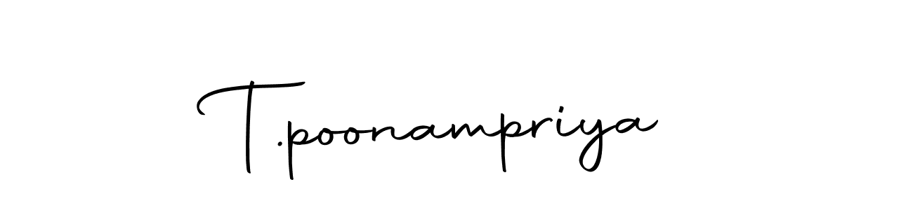 if you are searching for the best signature style for your name T.poonampriya. so please give up your signature search. here we have designed multiple signature styles  using Autography-DOLnW. T.poonampriya signature style 10 images and pictures png