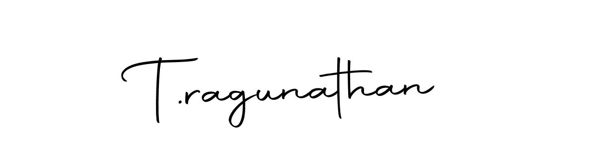 Create a beautiful signature design for name T.ragunathan. With this signature (Autography-DOLnW) fonts, you can make a handwritten signature for free. T.ragunathan signature style 10 images and pictures png