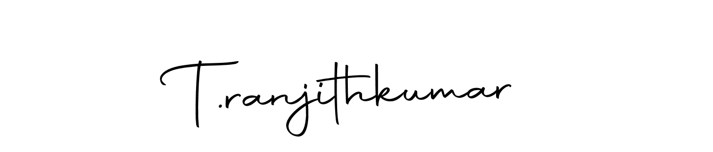 T.ranjithkumar stylish signature style. Best Handwritten Sign (Autography-DOLnW) for my name. Handwritten Signature Collection Ideas for my name T.ranjithkumar. T.ranjithkumar signature style 10 images and pictures png