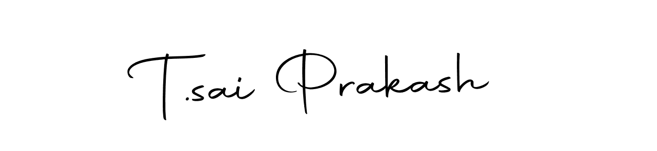 You can use this online signature creator to create a handwritten signature for the name T.sai Prakash. This is the best online autograph maker. T.sai Prakash signature style 10 images and pictures png