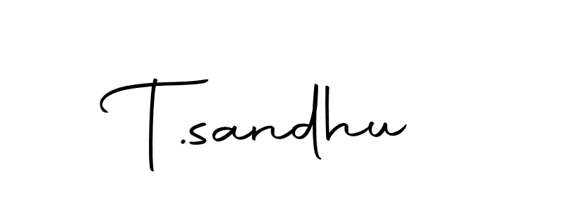 Use a signature maker to create a handwritten signature online. With this signature software, you can design (Autography-DOLnW) your own signature for name T.sandhu. T.sandhu signature style 10 images and pictures png