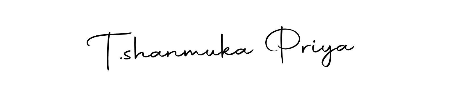 T.shanmuka Priya stylish signature style. Best Handwritten Sign (Autography-DOLnW) for my name. Handwritten Signature Collection Ideas for my name T.shanmuka Priya. T.shanmuka Priya signature style 10 images and pictures png