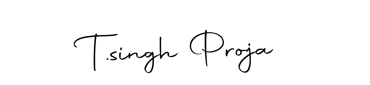 The best way (Autography-DOLnW) to make a short signature is to pick only two or three words in your name. The name T.singh Proja include a total of six letters. For converting this name. T.singh Proja signature style 10 images and pictures png