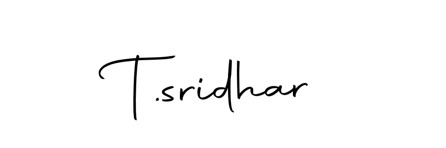 It looks lik you need a new signature style for name T.sridhar. Design unique handwritten (Autography-DOLnW) signature with our free signature maker in just a few clicks. T.sridhar signature style 10 images and pictures png