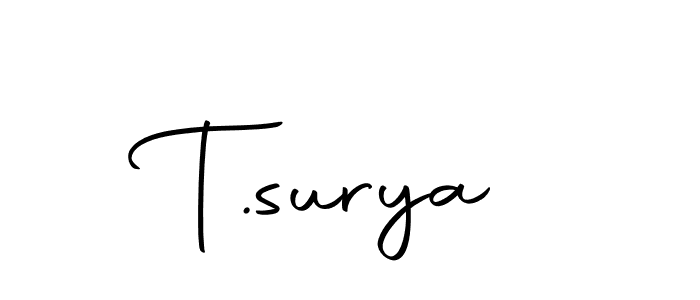 Best and Professional Signature Style for T.surya. Autography-DOLnW Best Signature Style Collection. T.surya signature style 10 images and pictures png