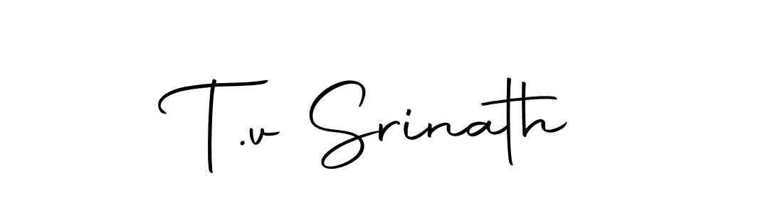 Similarly Autography-DOLnW is the best handwritten signature design. Signature creator online .You can use it as an online autograph creator for name T.v Srinath. T.v Srinath signature style 10 images and pictures png
