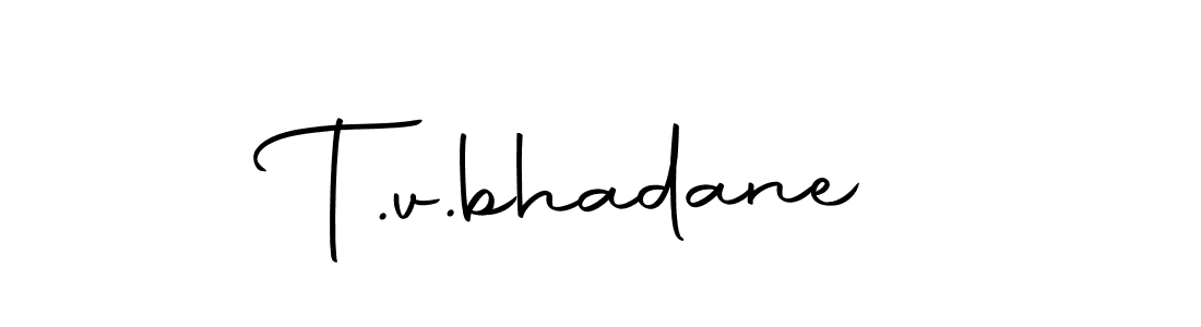 Also You can easily find your signature by using the search form. We will create T.v.bhadane name handwritten signature images for you free of cost using Autography-DOLnW sign style. T.v.bhadane signature style 10 images and pictures png