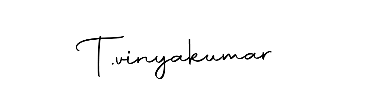 Make a beautiful signature design for name T.vinyakumar. With this signature (Autography-DOLnW) style, you can create a handwritten signature for free. T.vinyakumar signature style 10 images and pictures png
