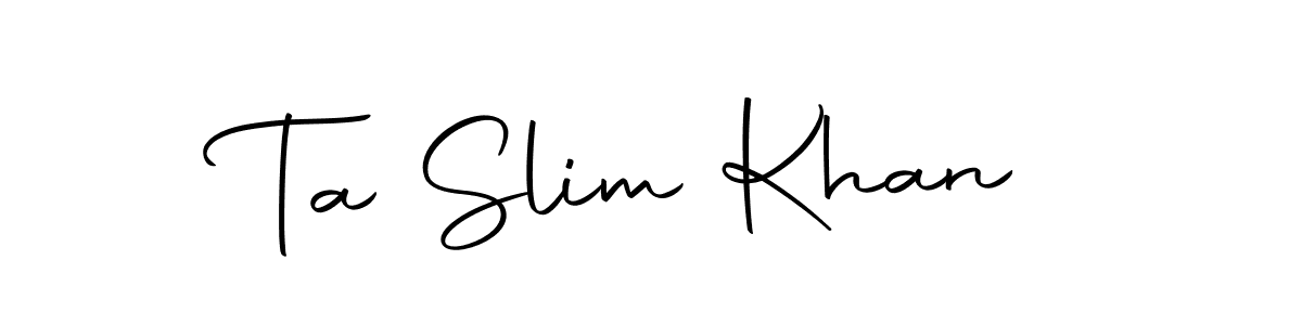 if you are searching for the best signature style for your name Ta Slim Khan. so please give up your signature search. here we have designed multiple signature styles  using Autography-DOLnW. Ta Slim Khan signature style 10 images and pictures png