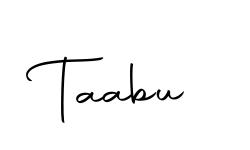 The best way (Autography-DOLnW) to make a short signature is to pick only two or three words in your name. The name Taabu include a total of six letters. For converting this name. Taabu signature style 10 images and pictures png