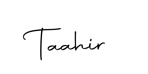 Also we have Taahir name is the best signature style. Create professional handwritten signature collection using Autography-DOLnW autograph style. Taahir signature style 10 images and pictures png