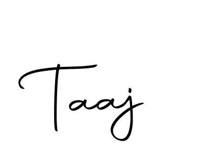 How to make Taaj name signature. Use Autography-DOLnW style for creating short signs online. This is the latest handwritten sign. Taaj signature style 10 images and pictures png