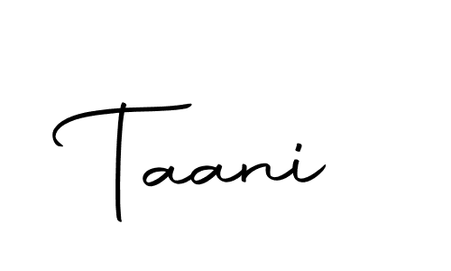 Make a beautiful signature design for name Taani. With this signature (Autography-DOLnW) style, you can create a handwritten signature for free. Taani signature style 10 images and pictures png