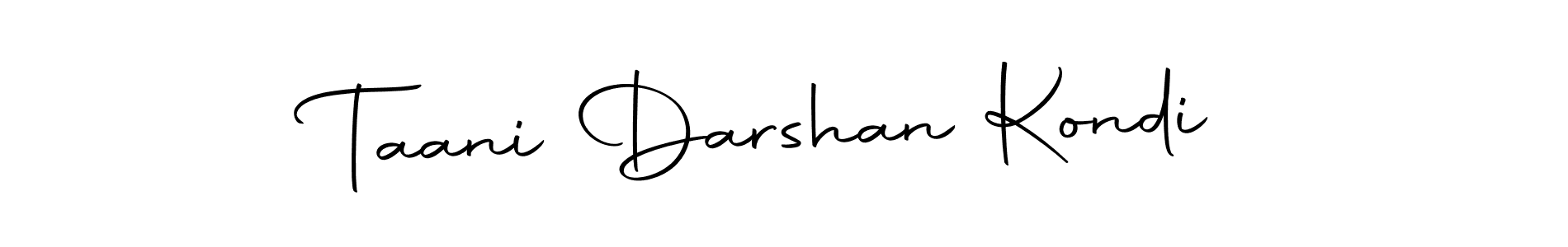 You can use this online signature creator to create a handwritten signature for the name Taani Darshan Kondi. This is the best online autograph maker. Taani Darshan Kondi signature style 10 images and pictures png