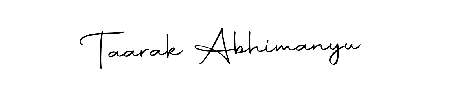 This is the best signature style for the Taarak Abhimanyu name. Also you like these signature font (Autography-DOLnW). Mix name signature. Taarak Abhimanyu signature style 10 images and pictures png