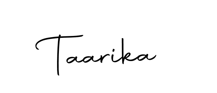Make a beautiful signature design for name Taarika. With this signature (Autography-DOLnW) style, you can create a handwritten signature for free. Taarika signature style 10 images and pictures png