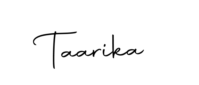 Make a beautiful signature design for name Taarika. With this signature (Autography-DOLnW) style, you can create a handwritten signature for free. Taarika signature style 10 images and pictures png