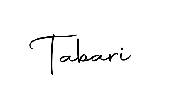 Make a beautiful signature design for name Tabari. With this signature (Autography-DOLnW) style, you can create a handwritten signature for free. Tabari signature style 10 images and pictures png