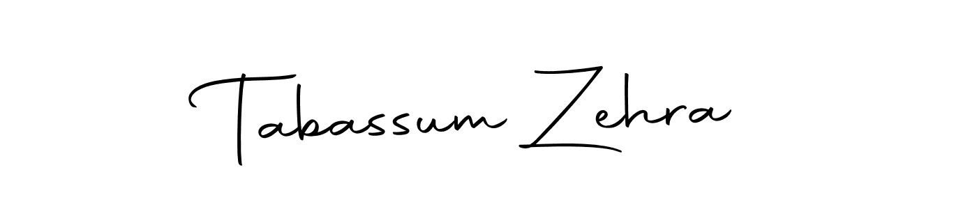 Make a short Tabassum Zehra signature style. Manage your documents anywhere anytime using Autography-DOLnW. Create and add eSignatures, submit forms, share and send files easily. Tabassum Zehra signature style 10 images and pictures png