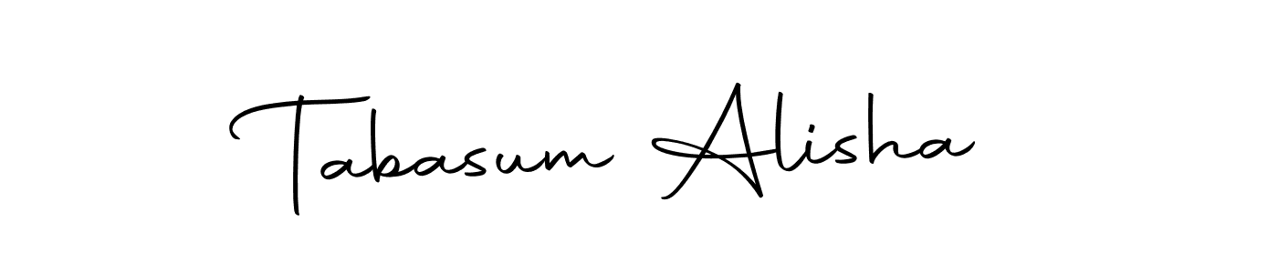 Once you've used our free online signature maker to create your best signature Autography-DOLnW style, it's time to enjoy all of the benefits that Tabasum Alisha name signing documents. Tabasum Alisha signature style 10 images and pictures png