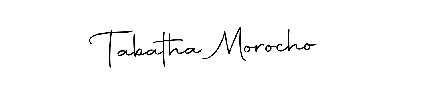 It looks lik you need a new signature style for name Tabatha Morocho. Design unique handwritten (Autography-DOLnW) signature with our free signature maker in just a few clicks. Tabatha Morocho signature style 10 images and pictures png