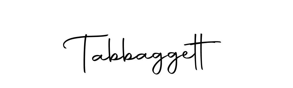 Use a signature maker to create a handwritten signature online. With this signature software, you can design (Autography-DOLnW) your own signature for name Tabbaggett. Tabbaggett signature style 10 images and pictures png