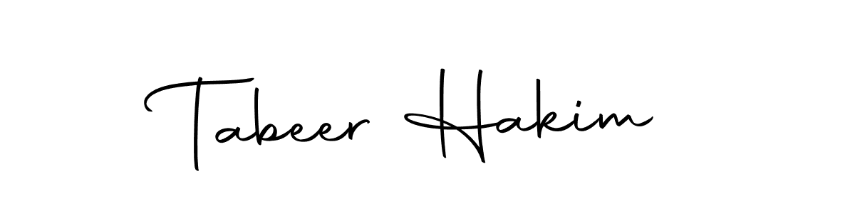 Tabeer Hakim stylish signature style. Best Handwritten Sign (Autography-DOLnW) for my name. Handwritten Signature Collection Ideas for my name Tabeer Hakim. Tabeer Hakim signature style 10 images and pictures png