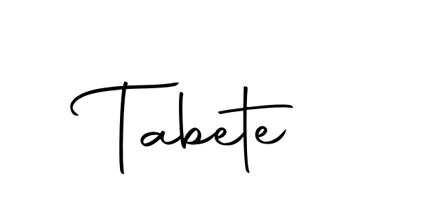 Also we have Tabete name is the best signature style. Create professional handwritten signature collection using Autography-DOLnW autograph style. Tabete signature style 10 images and pictures png