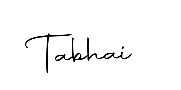 You can use this online signature creator to create a handwritten signature for the name Tabhai. This is the best online autograph maker. Tabhai signature style 10 images and pictures png
