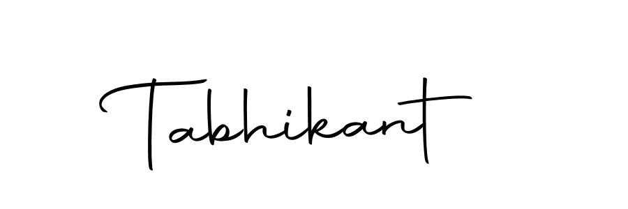 How to make Tabhikant signature? Autography-DOLnW is a professional autograph style. Create handwritten signature for Tabhikant name. Tabhikant signature style 10 images and pictures png