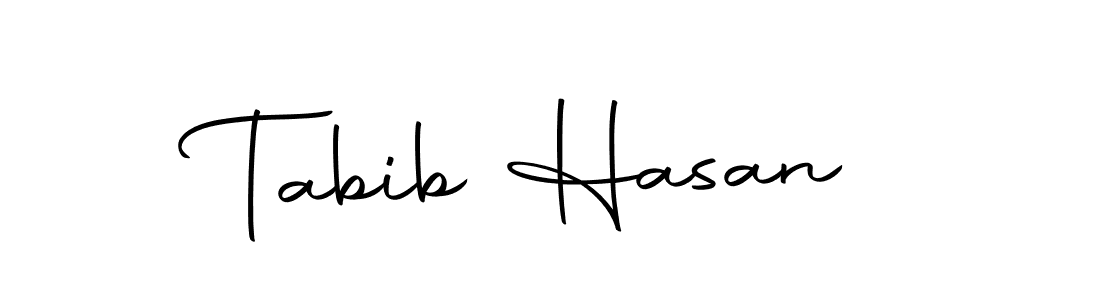 Create a beautiful signature design for name Tabib Hasan. With this signature (Autography-DOLnW) fonts, you can make a handwritten signature for free. Tabib Hasan signature style 10 images and pictures png