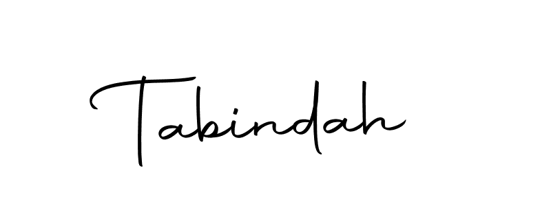 It looks lik you need a new signature style for name Tabindah. Design unique handwritten (Autography-DOLnW) signature with our free signature maker in just a few clicks. Tabindah signature style 10 images and pictures png