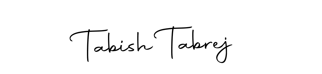 if you are searching for the best signature style for your name Tabish Tabrej. so please give up your signature search. here we have designed multiple signature styles  using Autography-DOLnW. Tabish Tabrej signature style 10 images and pictures png