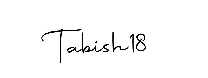 if you are searching for the best signature style for your name Tabish18. so please give up your signature search. here we have designed multiple signature styles  using Autography-DOLnW. Tabish18 signature style 10 images and pictures png