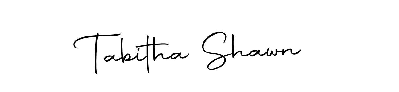 Tabitha Shawn stylish signature style. Best Handwritten Sign (Autography-DOLnW) for my name. Handwritten Signature Collection Ideas for my name Tabitha Shawn. Tabitha Shawn signature style 10 images and pictures png