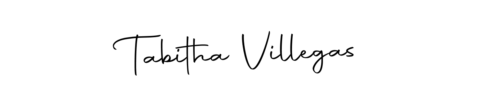 Once you've used our free online signature maker to create your best signature Autography-DOLnW style, it's time to enjoy all of the benefits that Tabitha Villegas name signing documents. Tabitha Villegas signature style 10 images and pictures png