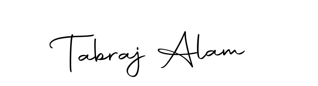 Make a beautiful signature design for name Tabraj Alam. With this signature (Autography-DOLnW) style, you can create a handwritten signature for free. Tabraj Alam signature style 10 images and pictures png