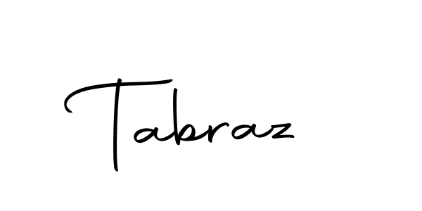 You should practise on your own different ways (Autography-DOLnW) to write your name (Tabraz) in signature. don't let someone else do it for you. Tabraz signature style 10 images and pictures png